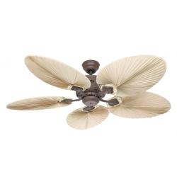 Ventilador de Techo sin Luz Silencioso 25,6W ECO Caribbean Dream Mimbre Natural