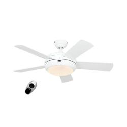 Ventilador de Techo con Luz 65W Titanium Blanco
