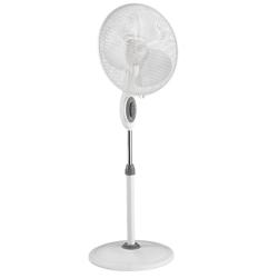 Ventilador de Pie Potente y Silencioso 50W Greyhound Blanco