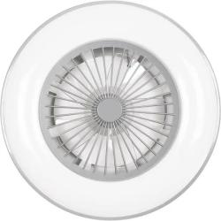 Ventilador de Techo sin Aspas Silencioso con Luz LED y Mando a Distancia 26W Vega Gris