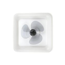 Ventilador de Techo sin Aspas Silencioso con Luz LED y Mando a Distancia 18,5W Noaton Hovland