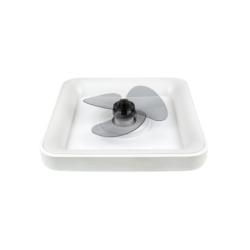 Ventilador de Techo sin Aspas Silencioso con Luz LED y Mando a Distancia 18,5W Noaton Hovland
