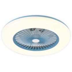 Ventilador de Techo sin Aspas Silencioso con Luz LED y Mando a Distancia 26W Callisto Azul