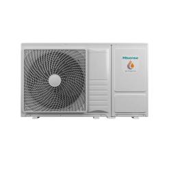 Kit Aerotermia con Placas Solares Deye 6kW con bomba de calor Hisense Bibloc Mural 4,4kW y material de instalacion