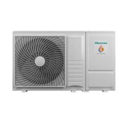 Kit Aerotermia con Placas Solares Deye 8kW con bomba de calor Hisense Bibloc Mural 6kW y material de instalación