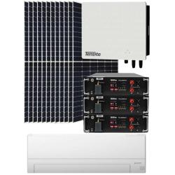 Kit Aire Acondicionado con Placas Solares 3810W / 6000W