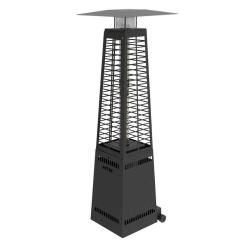 Estufa Exterior de Pellets 14kW Freya HTW Negro