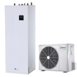 Bomba de Calor Aerotermia Bibloc 4kW R32 Diseño Integrado 190L Midea M-Theri 4 L