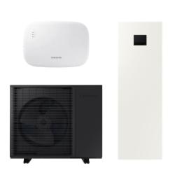 Bomba de Calor Aerotermia Bibloc 8kW EHS MONO R290 Samsung (sin bomba) con Climatehub 200L 2 Zonas y Wi-Fi