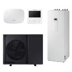 Bomba de Calor Aerotermia 8kW Samsung EHS Mono Alta Temperatura Quiet R32 con con Climatehub 260L y Wi-Fi