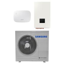 Bomba de Calor Aerotermia 16kW Samsung Mono Estándar R32 con Hidrokit Mural 2 Zonas y Wi-Fi