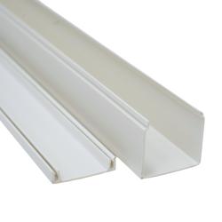 Canaleta Adhesiva para Cables Blanca 40x40 1.45m