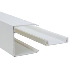 Canaleta Adhesiva para Cables Blanca 40x40 1.45m