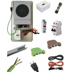 Inversor Cargador Voltronic VM IV 3600W 24V Litio Pylon premontado con protecciones