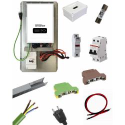 Inversor Cargador Tensite 5200W 48V Dyness premontado con protecciones