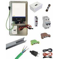 Inversor Cargador Voltronic King 5000W 48V Litio Pylon premontado con protecciones