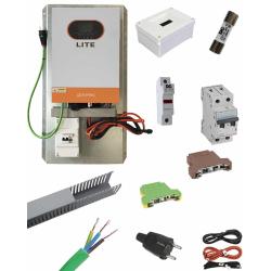 Inversor Cargador Suntaic 5500W 48V Litio Pylon premontado con protecciones