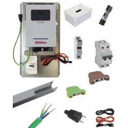 Inversor Cargador 3600W 24V Tensite Pawn premontado con protecciones Litio Pylon