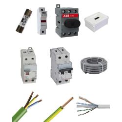 Kit Material Fotovoltaico Protecciones Red 4000W 2MPPT Monofásico