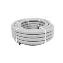 Tubo corrugado gris 32mm 50m (1 rollo)