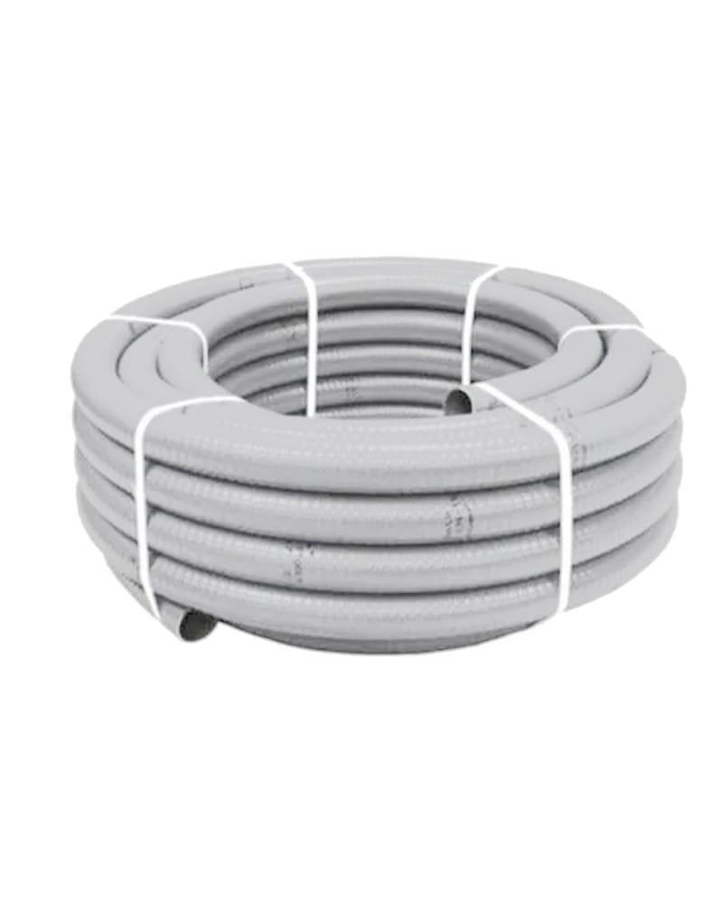Tubo corrugado gris 32mm 50m (1 rollo)