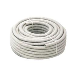 Tubo Corrugado Exterior Blanco PVC DN40 40 mm (1 rollo)